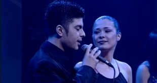 Фото времелов | Тоше и Каролина на насловна на списанието „Екран”