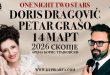Концерт на Дорис Драговиќ и Петар Грашо на 14 март во Скопје