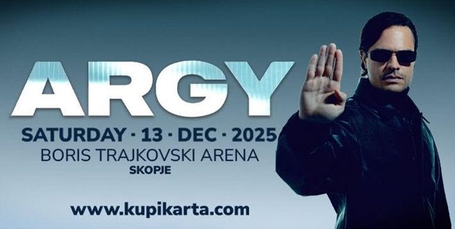 Глобалниот феномен ARGY – по Tomorrowland и Бразил, директно во Скопје